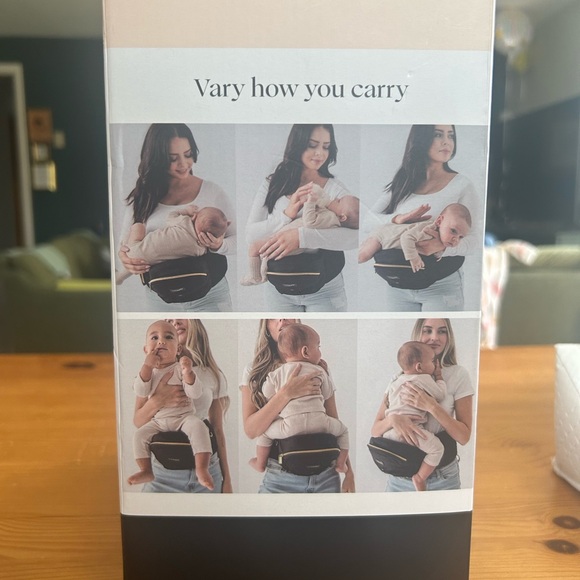 NWT Tushbaby Strapless Baby Hipseat Carrier Marble New In Box - Picture 4 of 5